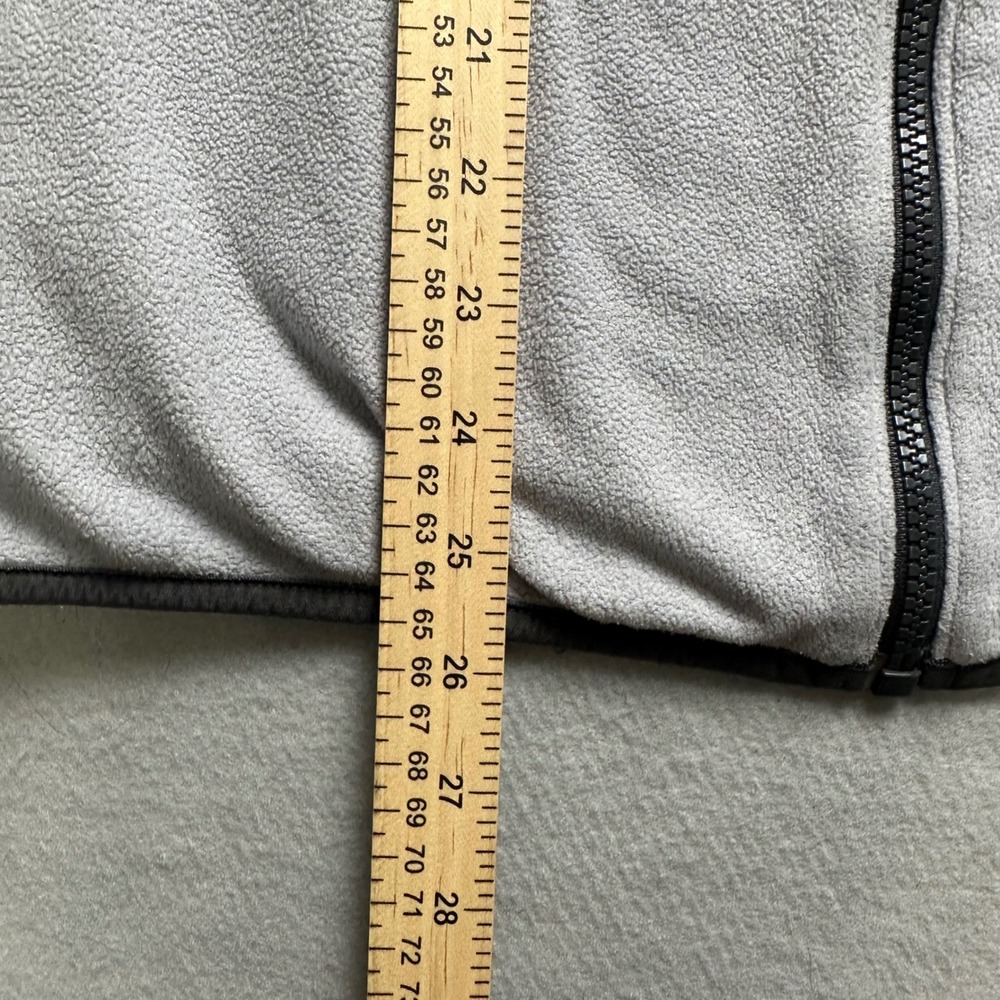 The North Face Fleece Jacket Mens XL Black Grey Silver Colorblock Full Zip - Picture 7 of 10